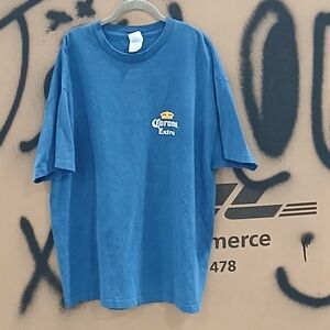 Corona Blue Short Sleeve Men's Tee